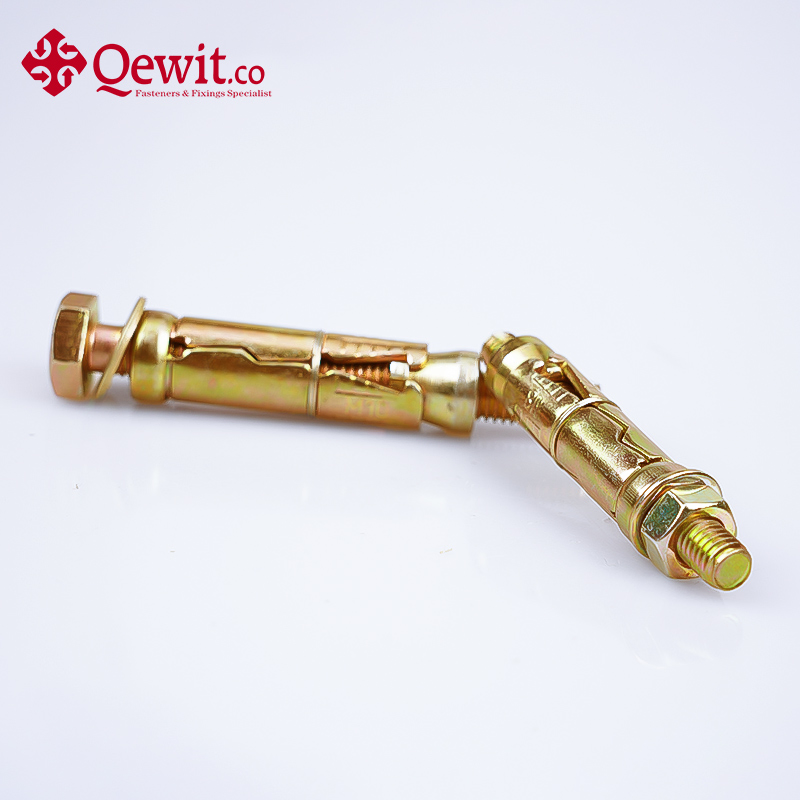Durable Shield Anchor-Loose Bolt for Metric and Standard Thread Options