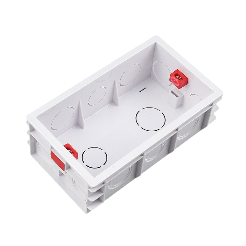 Огнестойкая встраиваемая монтажная коробка для выключателя