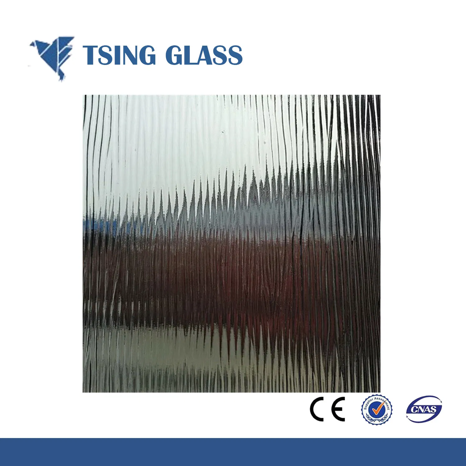 Toughened Patterned Glass for Household Appliance Furniture Glass