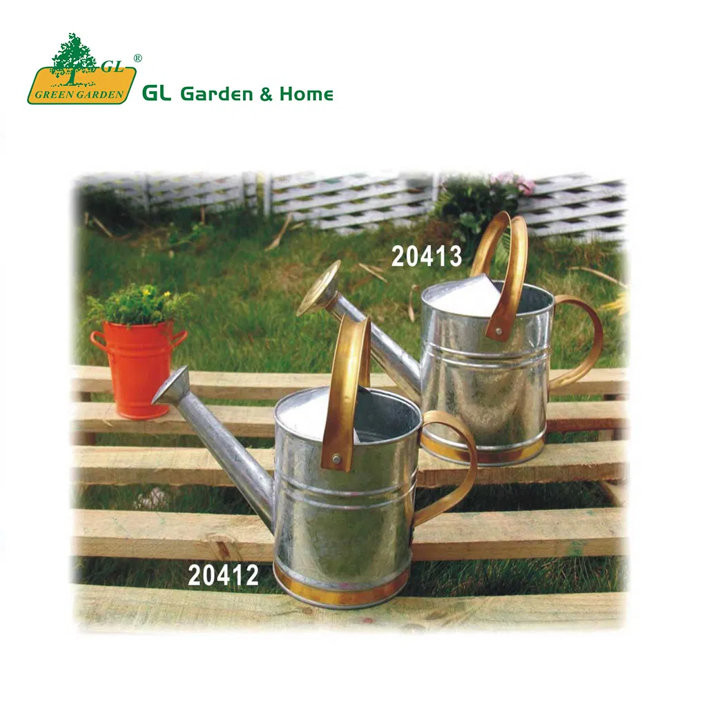 Hot Sale Traditional Galvanized Heavy Duty Oval Watering Can Watering Flowers