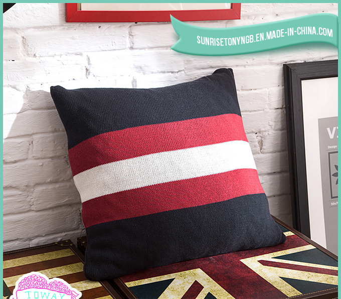 Home Decorative Wholesale Custom Pure Cotton Luxury Throw Pillow Case