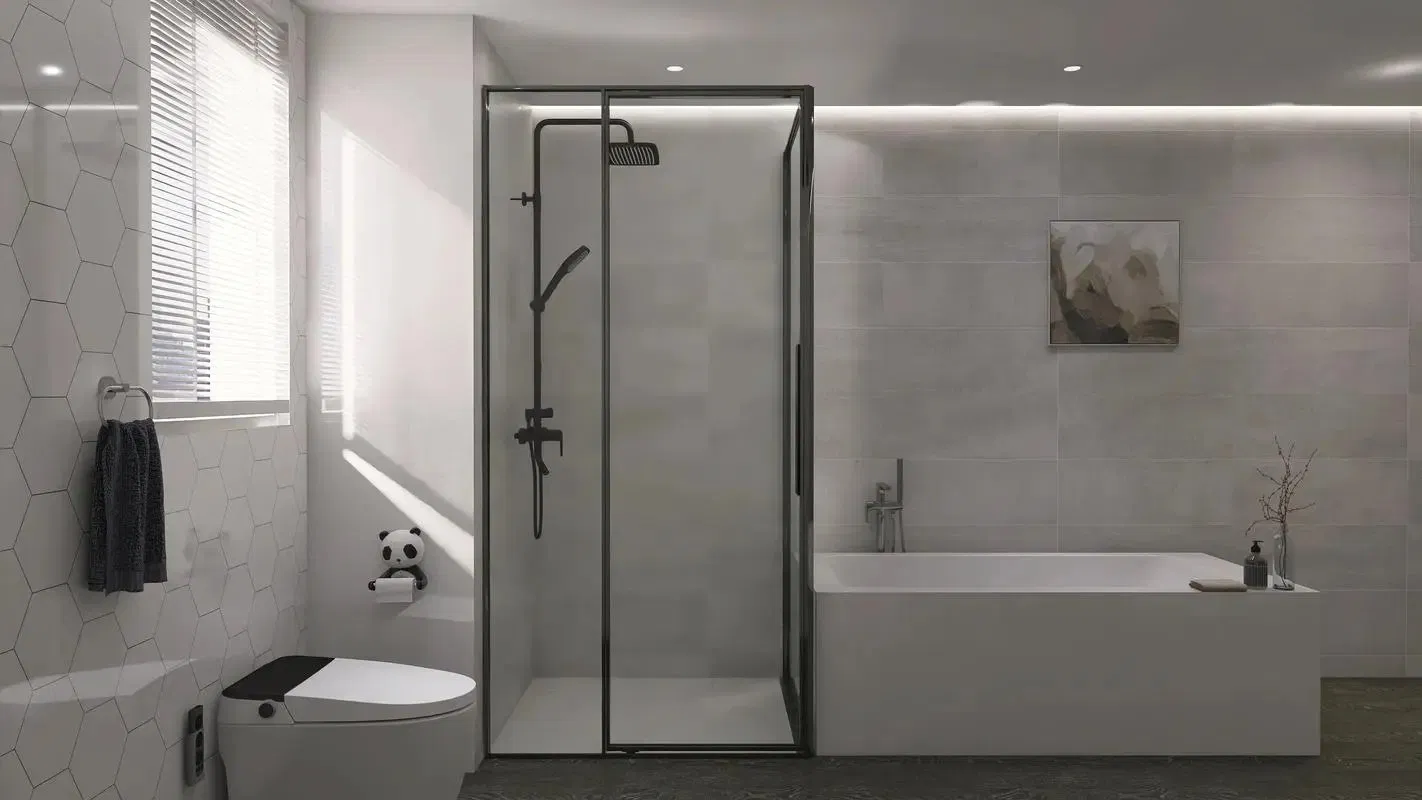 Tempered Glass Bathroom Shower Room Glass Shower Room