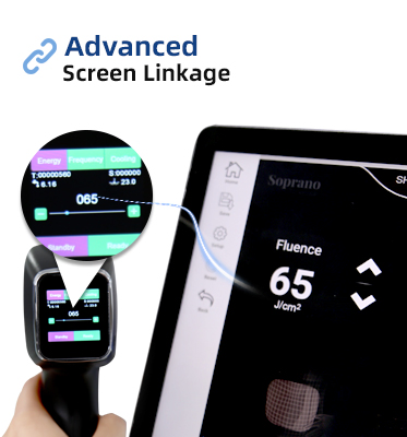 Laser Hair Removal Machine Italy Fluido 15.6 Inch 4K Android Intelligent Screen