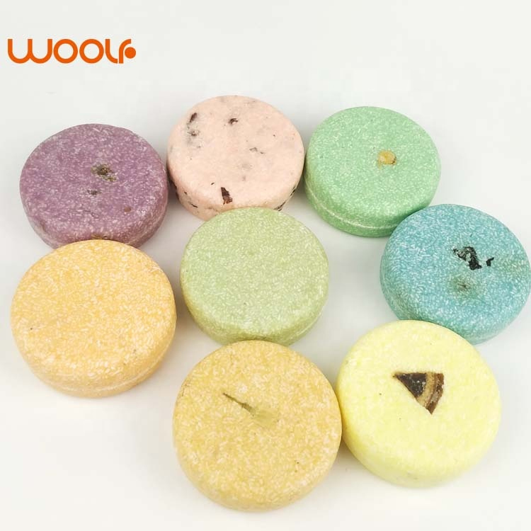 OEM Handmade Custom Solid Green Tea Shampoo Bar Soap