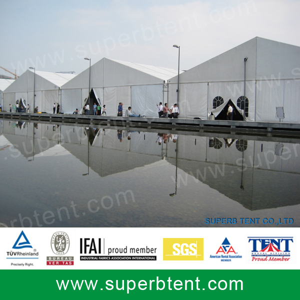 Large White Tent for Outdoor Events