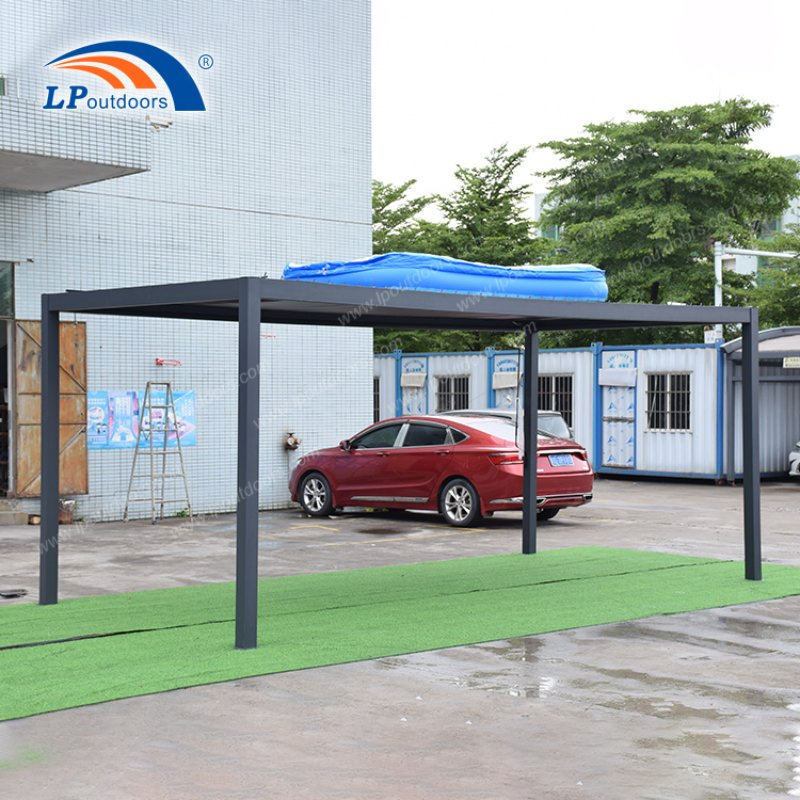 Heavy-Duty Waterproof Aluminum Carport Canopy for Outdoor Vehicles