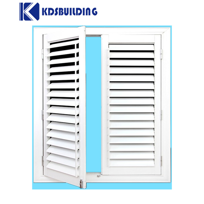 Outside Material Window Aluminum Exterior Storm Protection Shutter Aluminum Wall Louvers