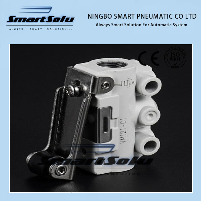 Пневматический клапан SMC VM121-01-02SA с роликом