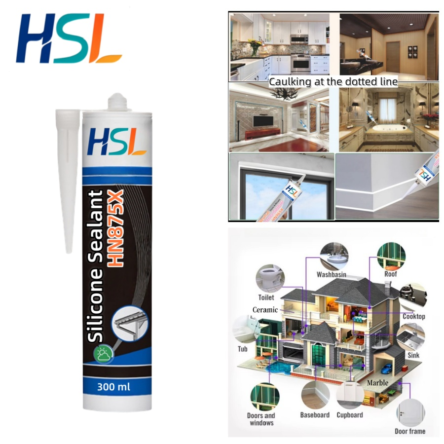 Premium Silicone Sealant Adhesive for Weatherproofing and Bonding