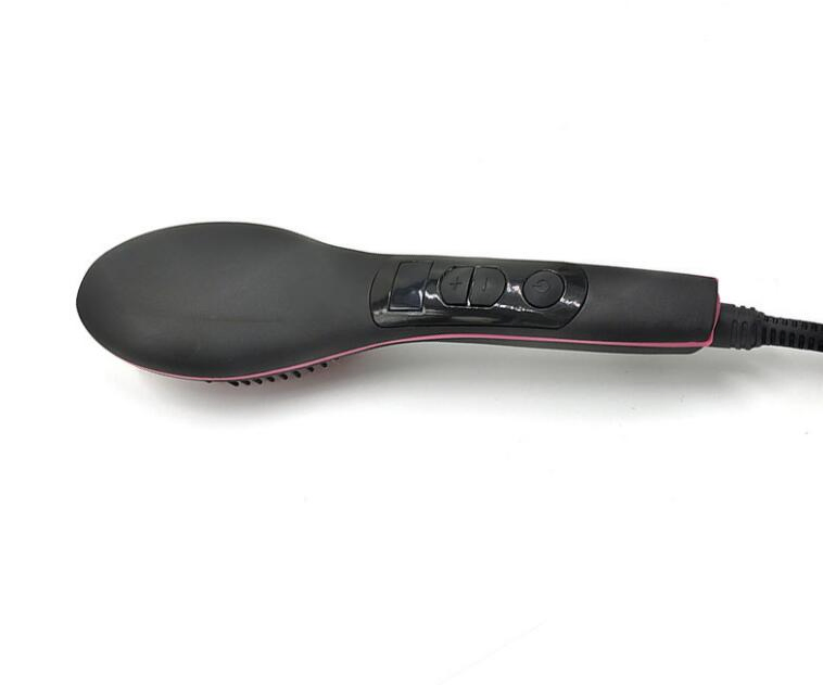 Ceramic Electric Hair Straightener Brush, Different Colors