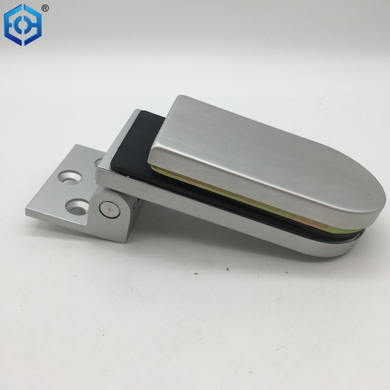 Square Glass Clamp for Flat Surface (Stainless Steel 316) by Inline Design