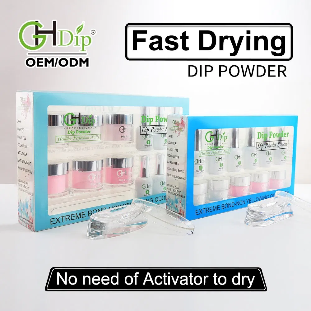 Fast Drying Dipping Powder Starter Kit 15oz Set DIP Powder with Nail Glue