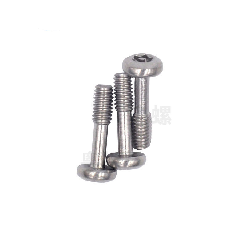 Stainless Steel M2 M3 M4 8-32 10-24 Pan Button Head Security Torx with Pin Captive Screw