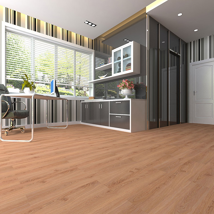 Quality Diamond Strength Waterproof Brown Series Wood MGO Spc Flooring