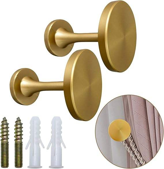 Factory Direct Sale Curtain Holdback Curtain Hooks Holders with Different Styles