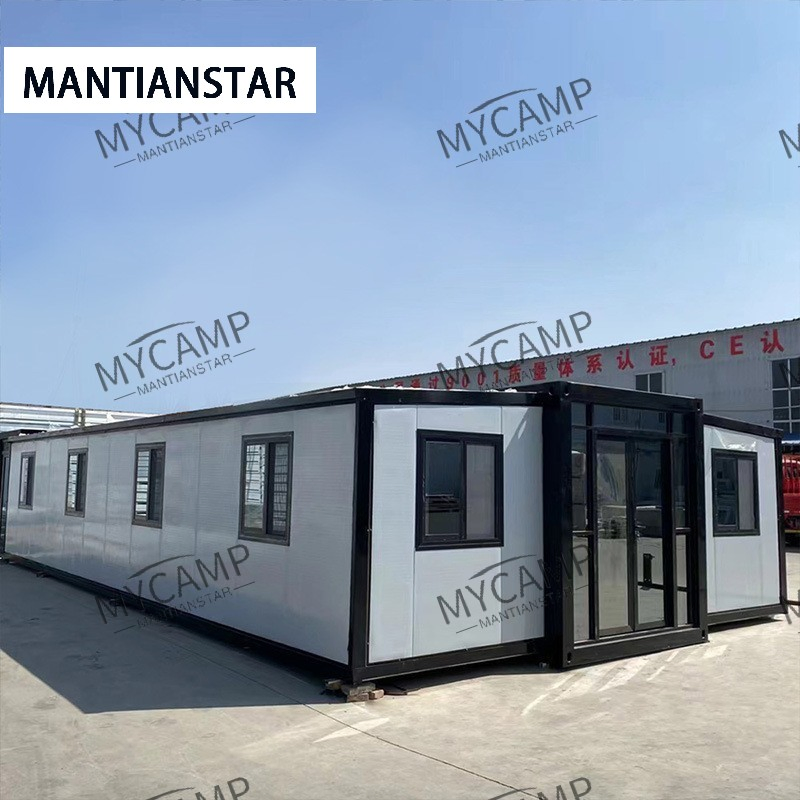 Factory Custom 20FT 40FT Vessel Prefabricated Houses 40 FT Expandable Mobile Foldable Container Prefab Home