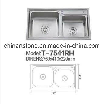 Wholesale China SS304 Undermount Sink for Kitchen
