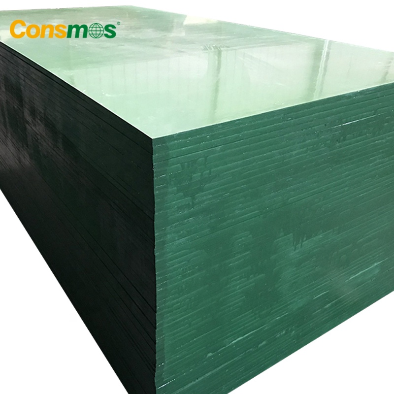 Good Quality 20mm 21mm Green PP Plastic Laminated Plywood Sheets Plastic Coated Plywood for Concrete Form Work