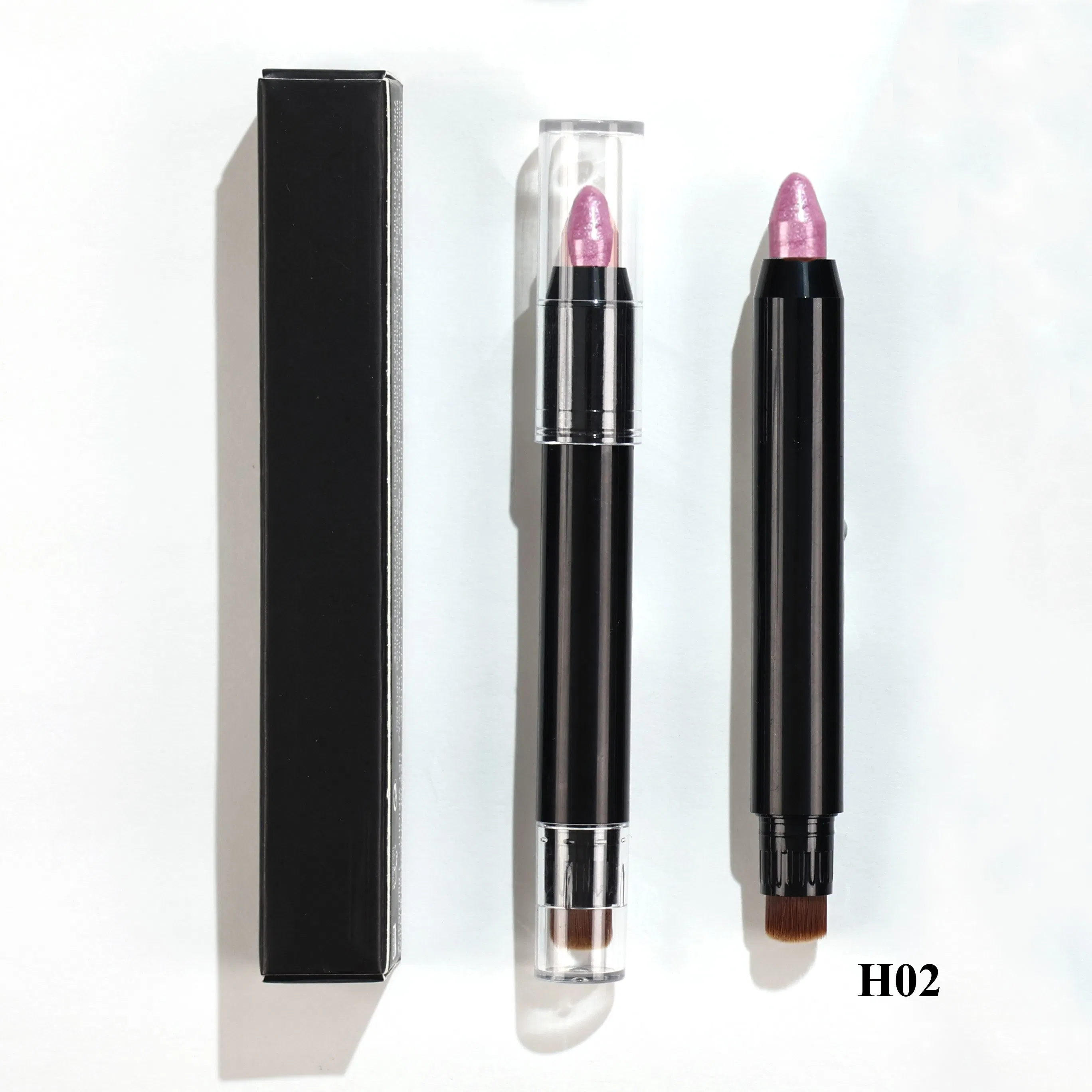 Small MOQ OEM ODM Makeup Nose Shadow Shade Lipstick Blush Pencil Highlighter Pen Double Head Contour Concealer Stick