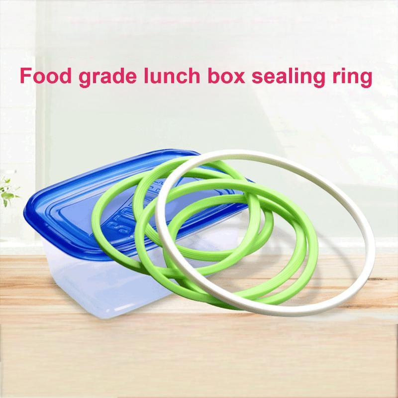 High-Temperature Resistant Food-Grade Silicone Lunch Box Sealing Ring, Waterproof O-Ring, Silicone Sealing Strip