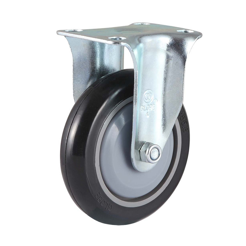 Industrial Trolley Wheel Platform Castors Wheels Light Duty 5" 4" 3" Black