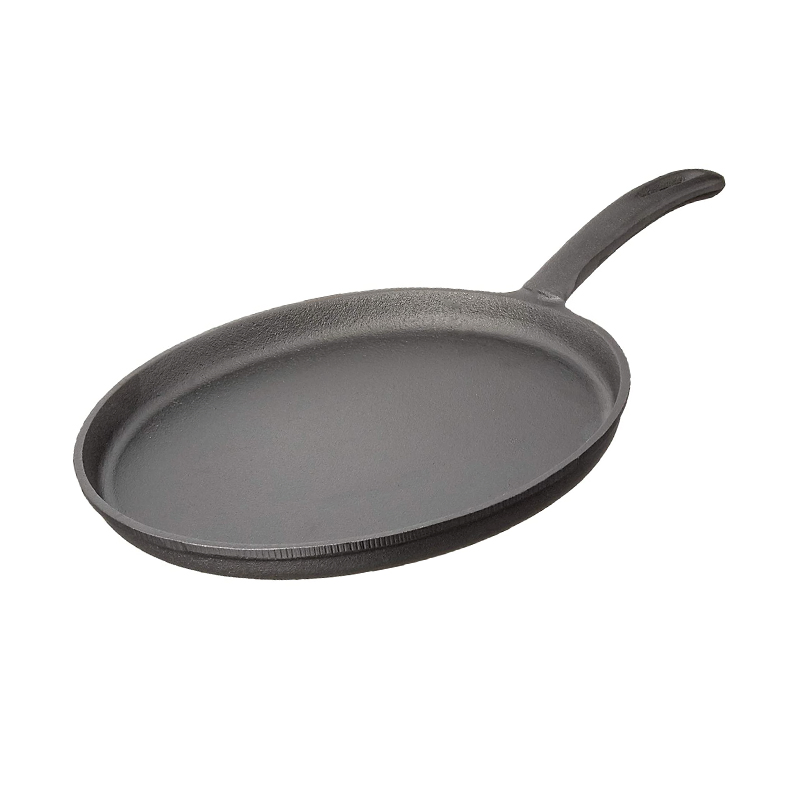 China High Quality Fast Delivery Pre-Seasoned Custom Round Cast Iron Skillet Frying Pan for Pancakes
