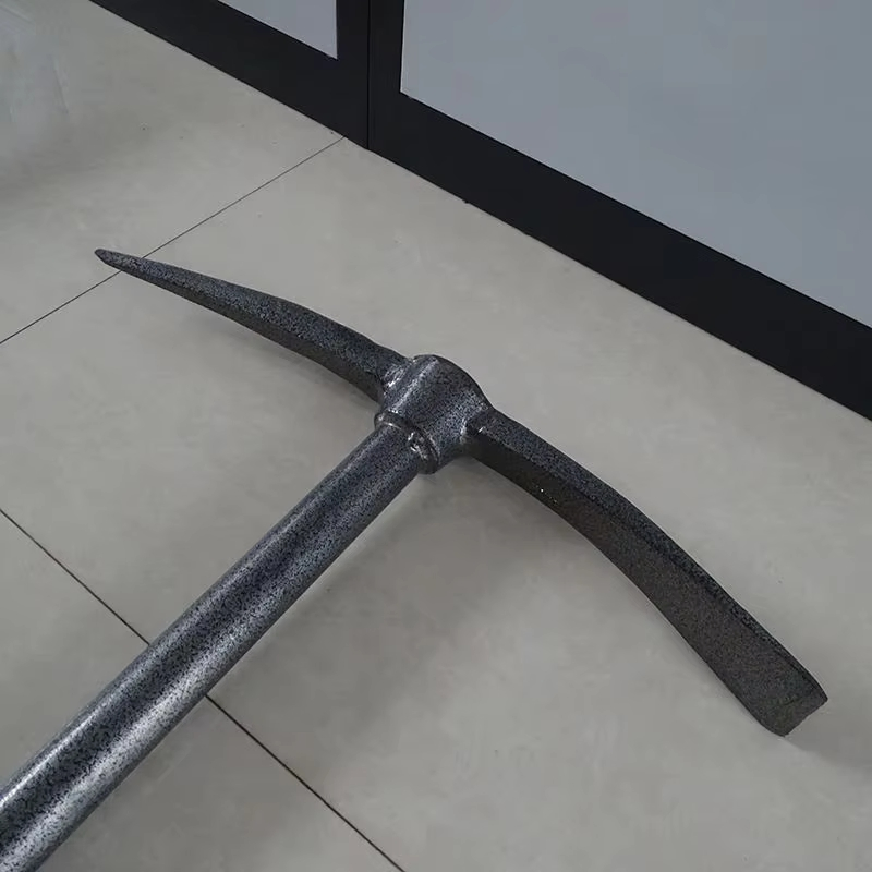 High Quality One-Piece Welded Steel Pickaxe Customizable Farming Hand Tool Garden Pickaxe