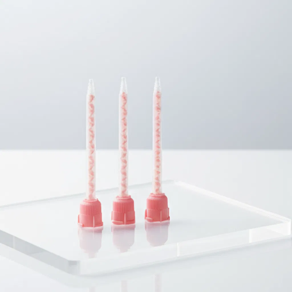 Одноразовый статический смеситель HJ-BX516S для двухкомпонентных систем