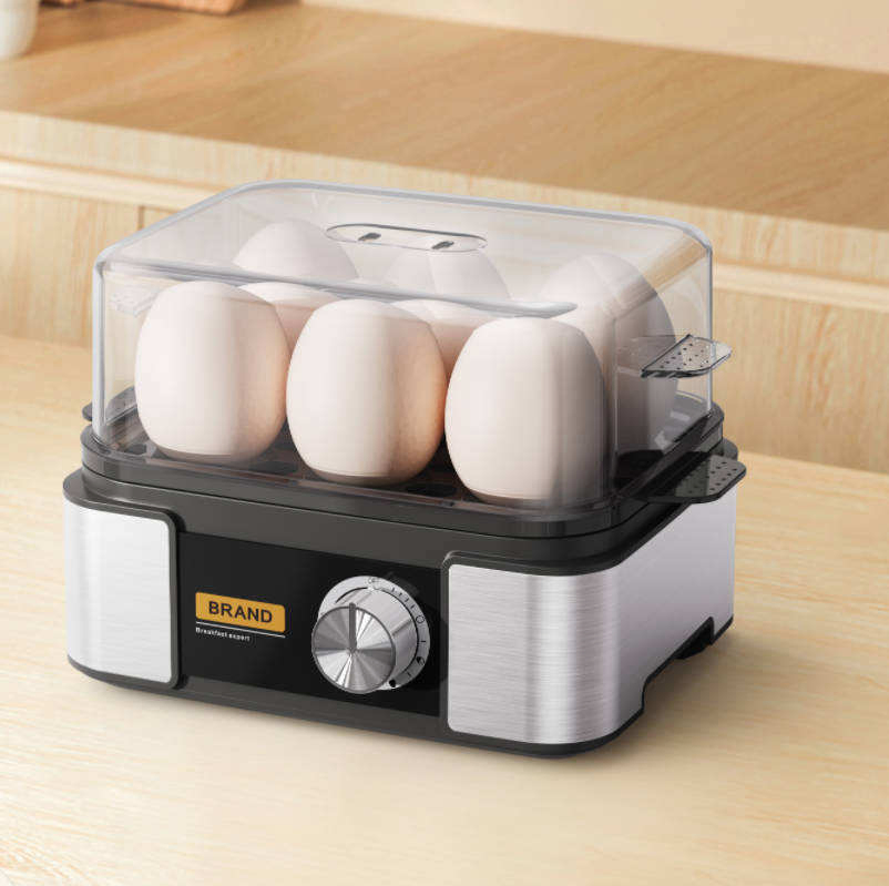 Smart Electric Egg Boiler with Anti-Dry Technology for Perfect Cooking