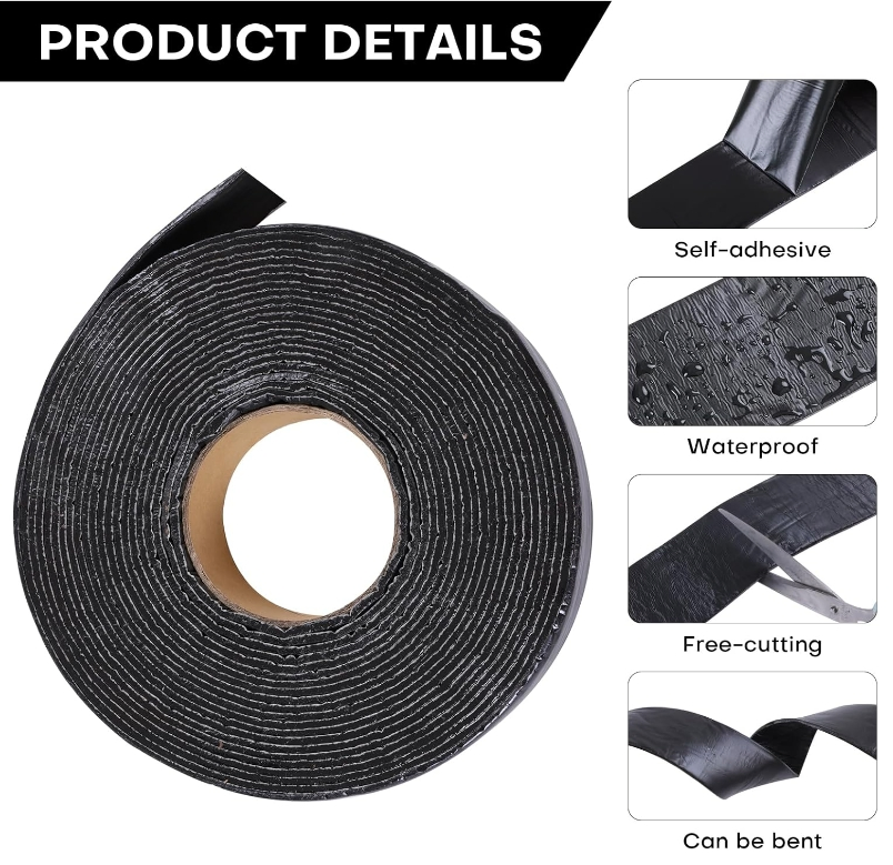 Asphalt Tarmac Parking Lot Joint and Crack Sealer Repair Hot-Filler II Tape 2in X 50 FT Long