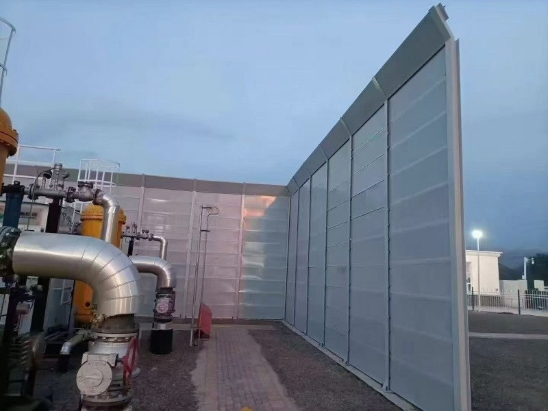 Vertical Double Opening Soundproof Shutters Modern Simplicity Waterproof Exterior Wall Outdoor Fence Barrier