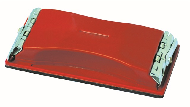 PS Plate Sanding Block, White