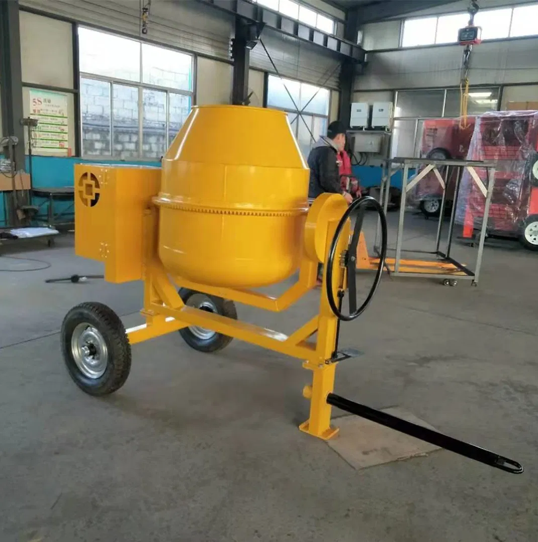 Portable Small 400L Concrete Mixer Diesel