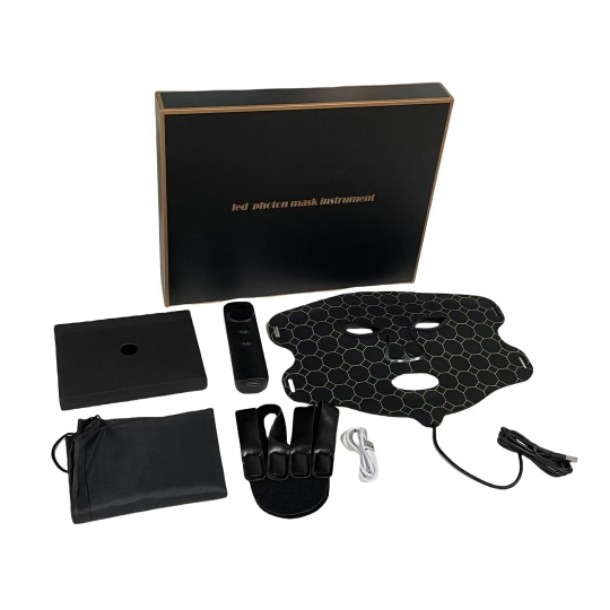 Custom Red Light Therapy for Face 3 Modes Portable LED Facial Mask