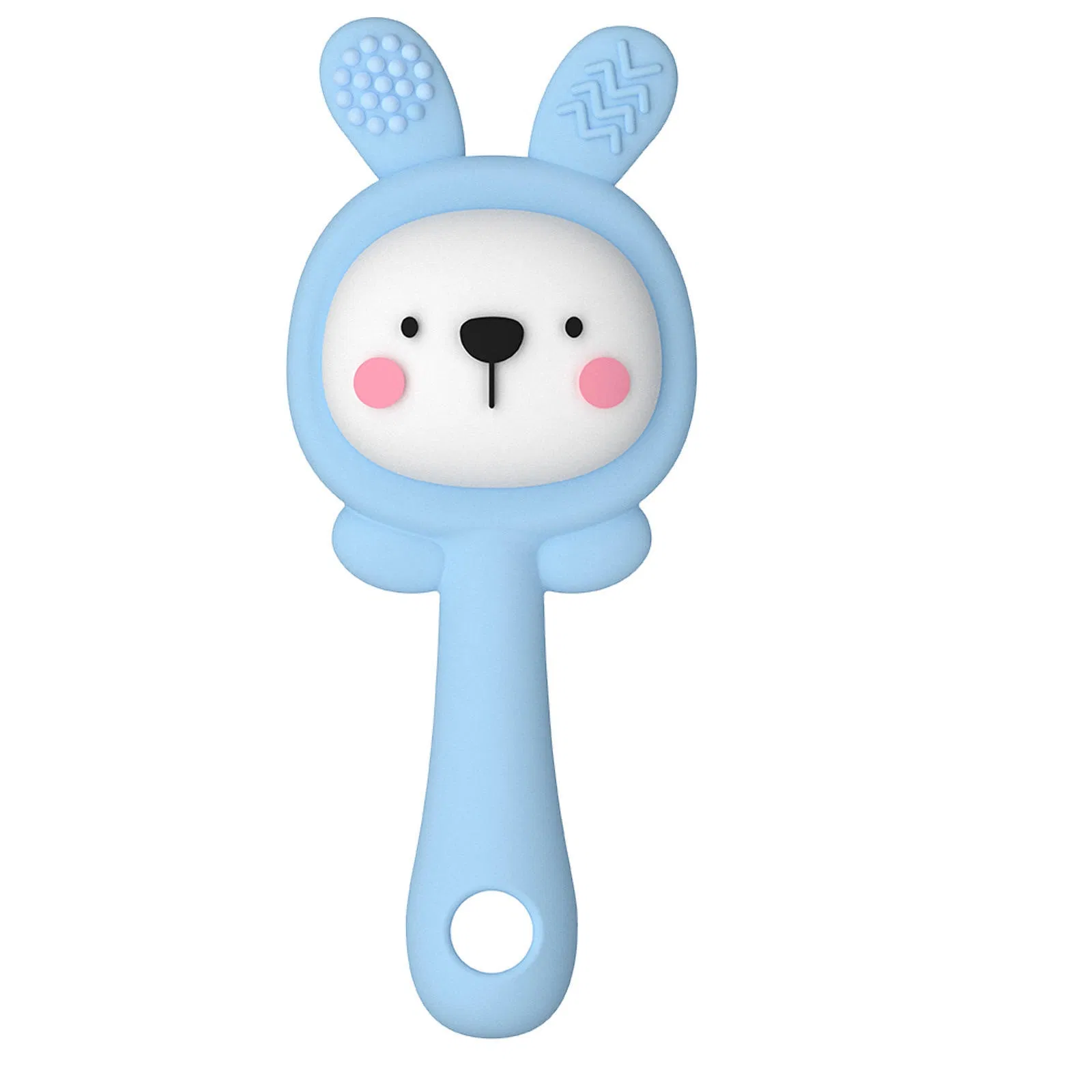 Cute Animal Bunny Silicone Soft Toys Cartoon Teething Toy