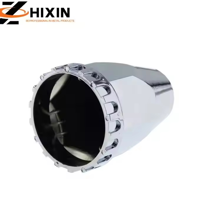 33mm Screw-On ABS Chrome Lug Nut Covers for Truck Wheels