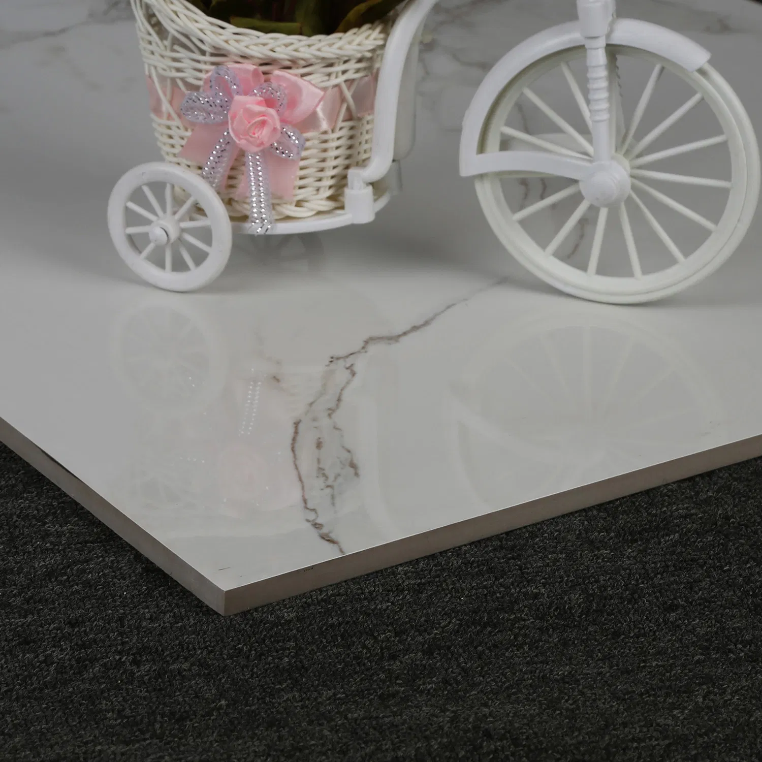 400X800 Full Body Marble Bathroom Tiles Walls and Floors Glazed Polished Porcelain Tile