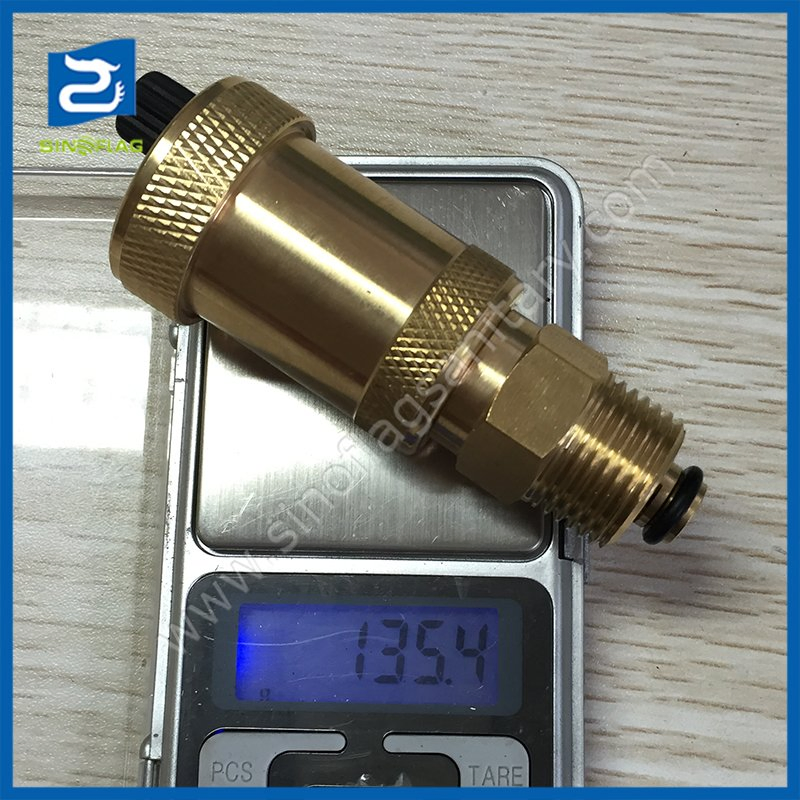 High Quality Brass Radiator Air Vent Safety Valve for Boiler