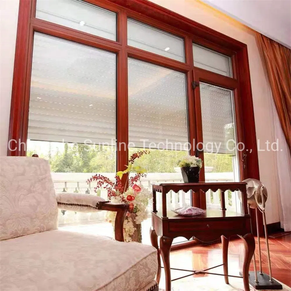 European Aluminum Roller Shutter Window/Rolling Shutter Motor Window