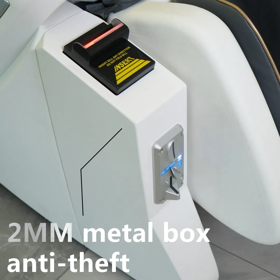 Coin Slot Foot Massager Machine with Soothing Heat Deep Knee Vending Massage Chair with Credit Card Machine