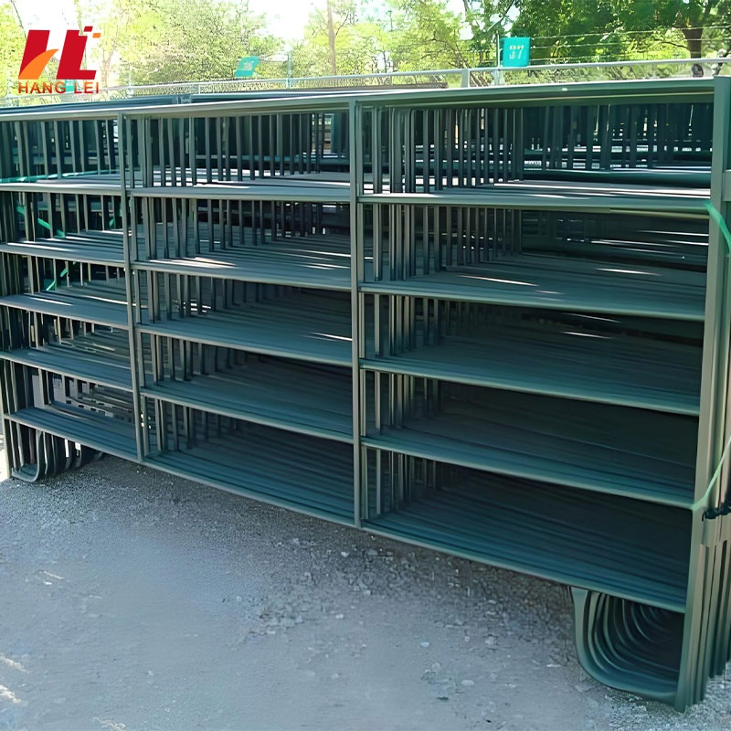 Competition Grade Steel Fence Panels for Racing Track and Livestock Corrals