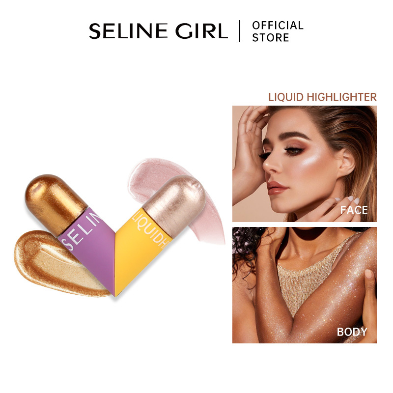 Seline Girl 5ml+5ml Dual Tube Fix Matte Eyeshadow Highlighter