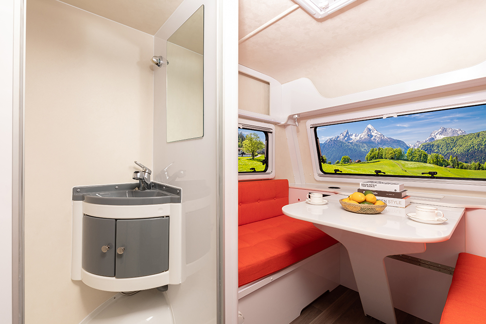 Bunk Bed Caravan Small Camper Travel Trailer