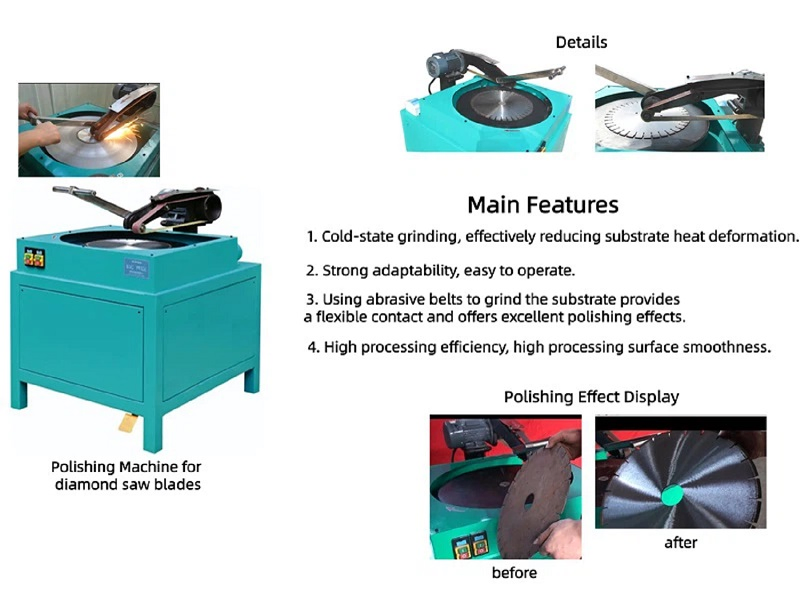 High Quality Polishing Machine for Diamond Saw Blade Whole Seller