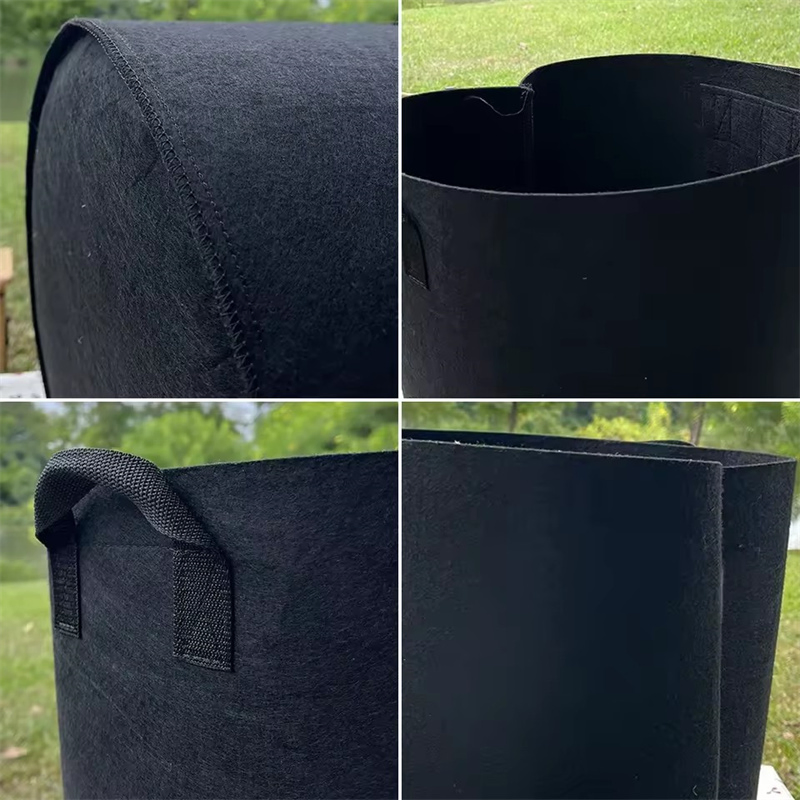 7-Gallon Nonwoven Fabric Grow Bags Pots with Handles Thickened Plant Growth for Vegetables