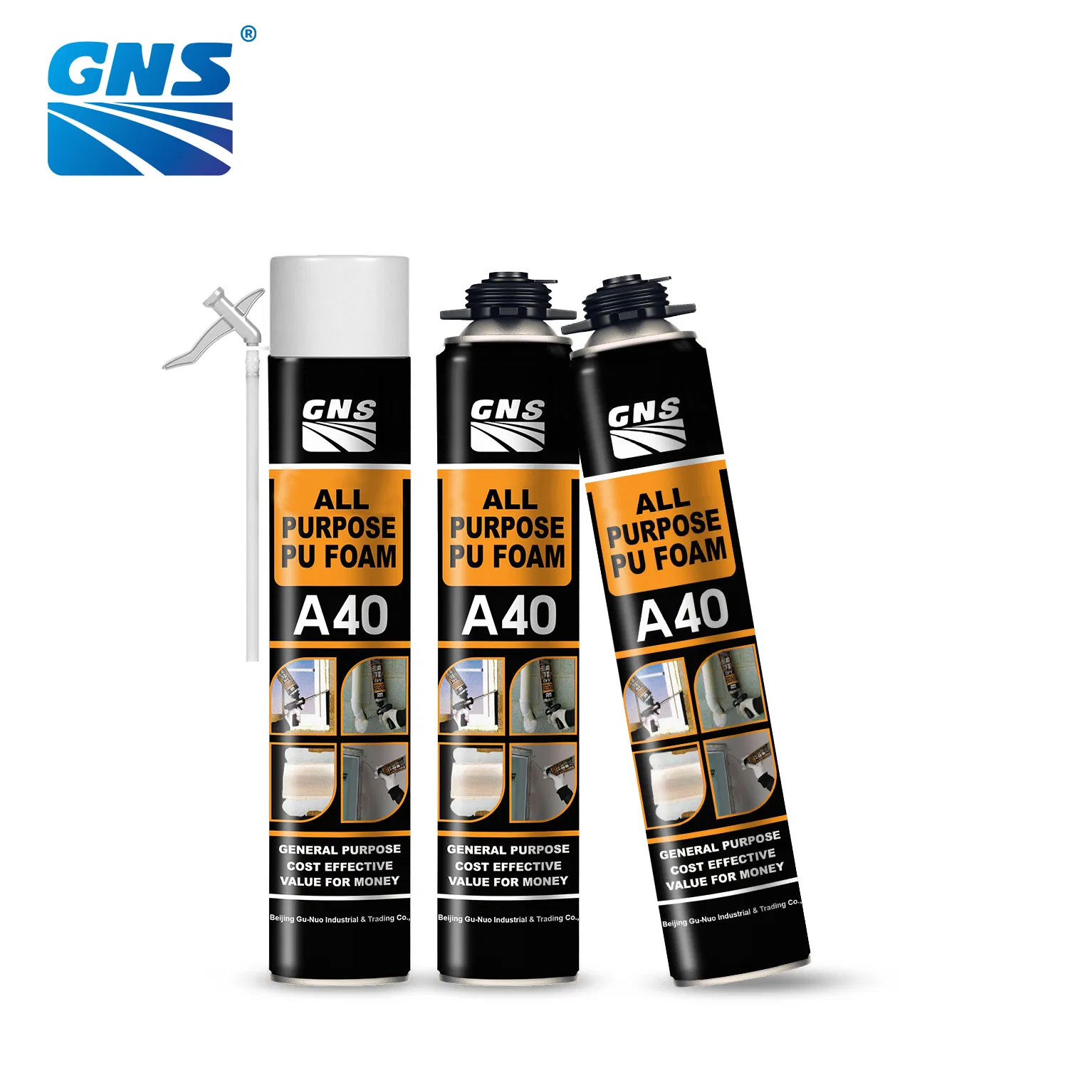 OEM Factory Waterproof Expanding PU Sealant Spray Filling Polyurethane Foam 750ml PU Foam