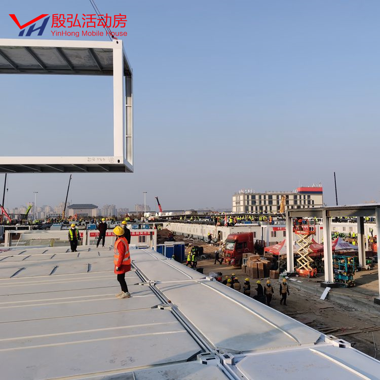 Prefabricated/Prefab/Modular/Movable Container House for Dormitory Labor Hotel/Portable Shipping /Office/Workforce Camp