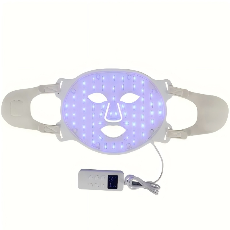 Anti-Aging 4in1 Colors Silicone Infrared Red Light Therapy Facial Mask Skin Care