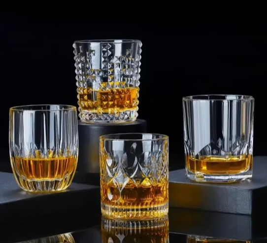 Бокалы для виски Old Fashioned, 10 унций, набор 4 шт