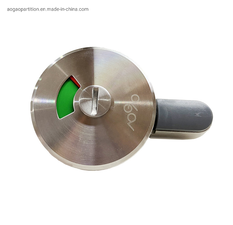 Stainless Steel 304 Public Toilet Indicator Door Lock for Super Mall